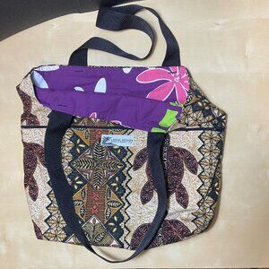 Local Design Kailua-Kona Hawaii Reversible Tote Bag